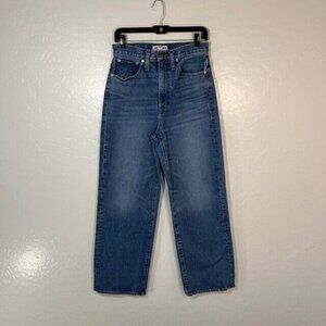 Rivet and Thread Jeans Womens 28 Wide Leg Denim Medium Wash